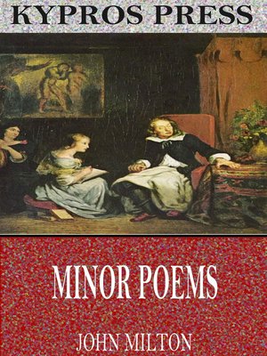 cover image of Minor Poems